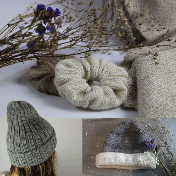 Winteraccessoires aus feiner Merino Wolle